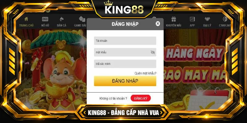 3 bước xử lý khi quên mật khẩu đăng nhập King88 3 bước xử lý khi quên mật khẩu đăng nhập King88
